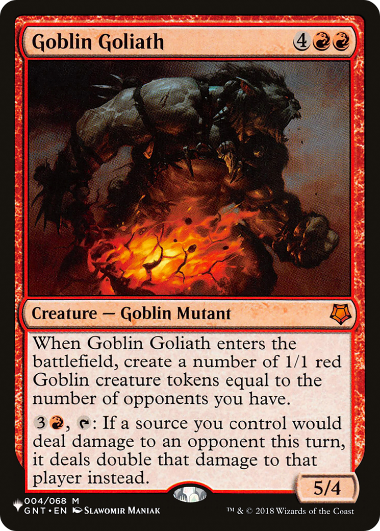 Goblin Goliath [The List Reprints] | Pegasus Games WI