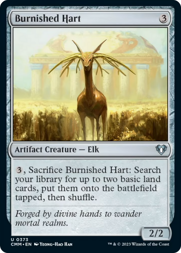 Burnished Hart [Commander Masters] | Pegasus Games WI