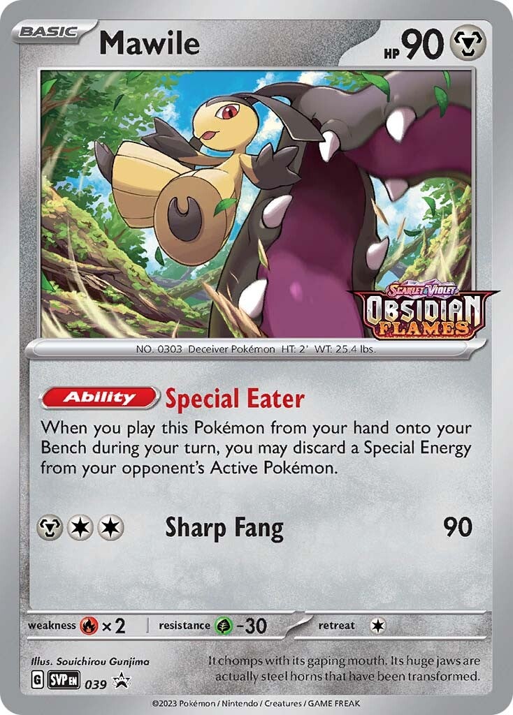 Mawile (039) (Stamped) [Scarlet & Violet: Black Star Promos] | Pegasus Games WI