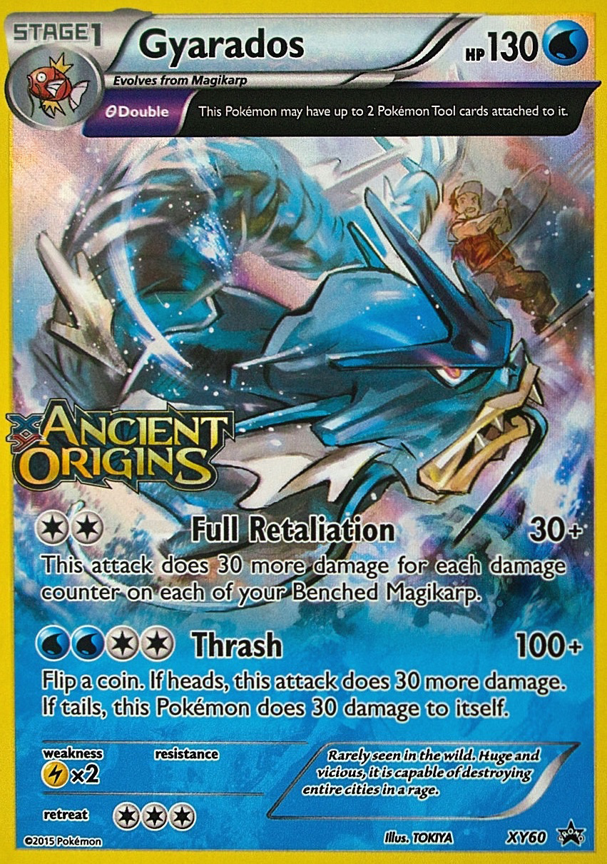 Gyarados (XY60) (Prerelease Promo) [XY: Black Star Promos] | Pegasus Games WI