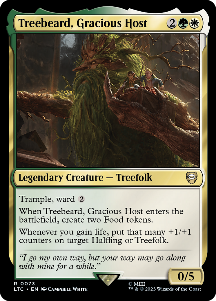Treebeard, Gracious Host [The Lord of the Rings: Tales of Middle-Earth Commander] | Pegasus Games WI