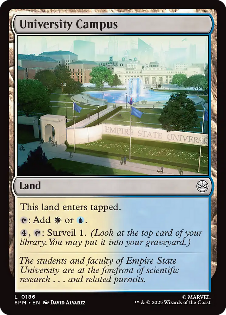 University Campus [Marvel's Spider-Man] | Pegasus Games WI