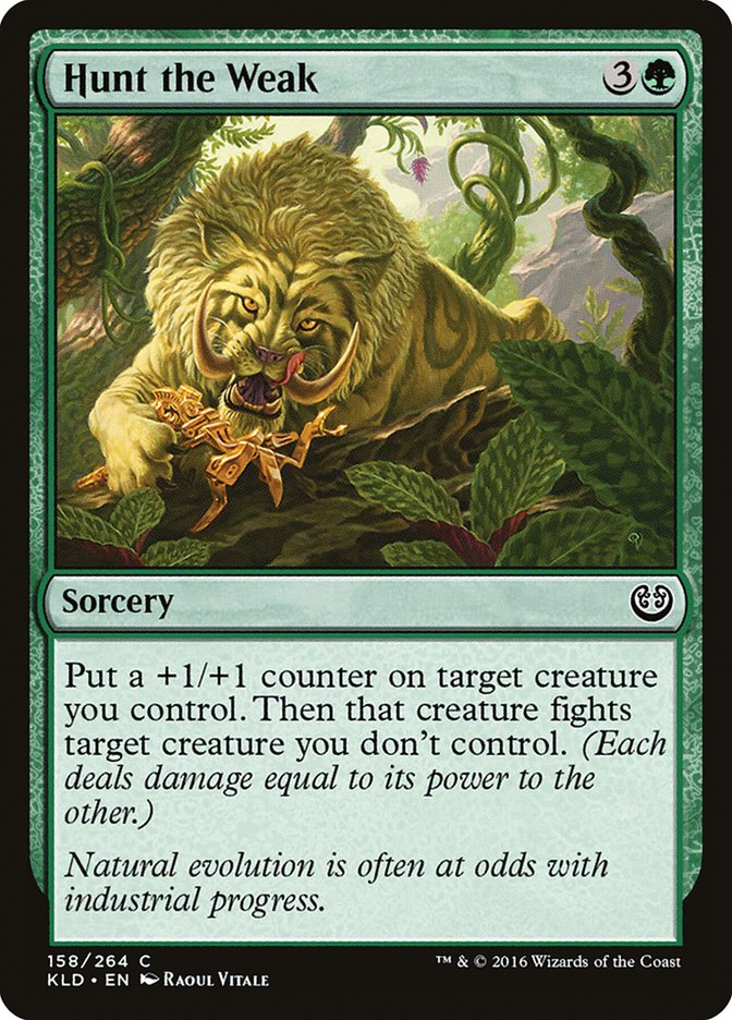 Hunt the Weak [Kaladesh] | Pegasus Games WI