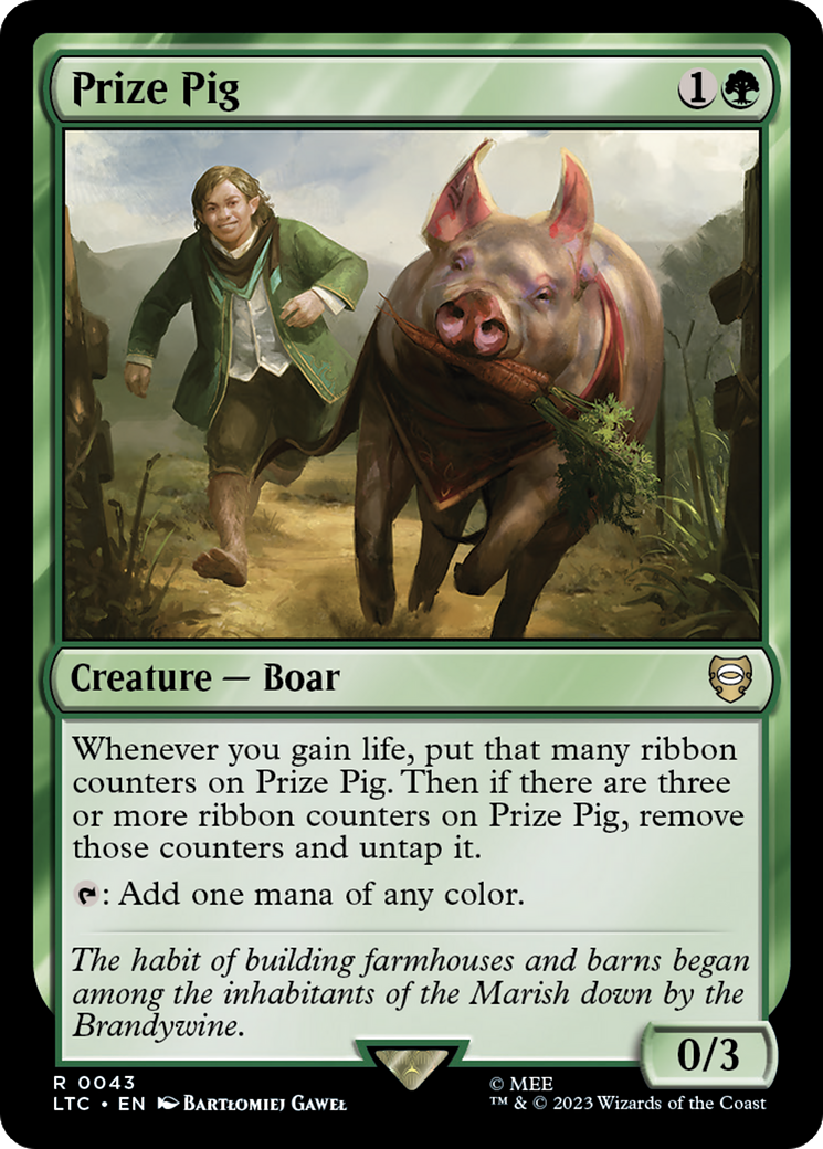 Prize Pig [The Lord of the Rings: Tales of Middle-Earth Commander] | Pegasus Games WI