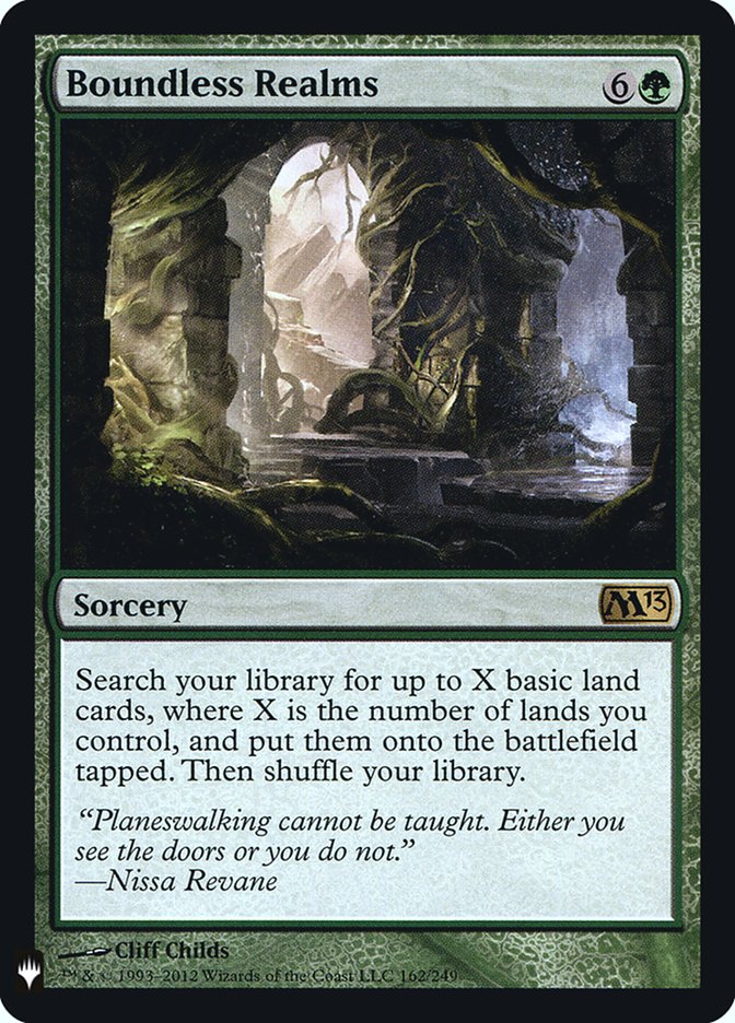 Boundless Realms [Mystery Booster] | Pegasus Games WI