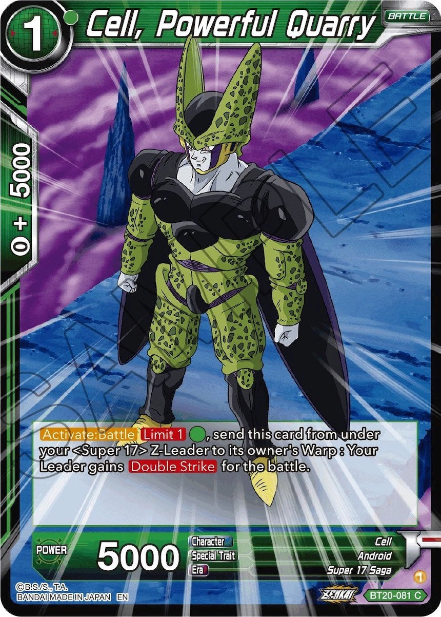 Cell, Powerful Quarry (BT20-081) [Power Absorbed] | Pegasus Games WI