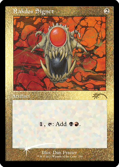 Rakdos Signet (Retro) (Foil Etched) [Secret Lair Drop Series] | Pegasus Games WI