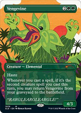 Vengevine (Borderless) [Secret Lair Drop Series] | Pegasus Games WI
