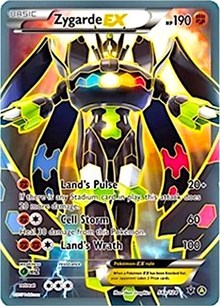 Zygarde EX (54a/124) (Alternate Art Promo) [XY: Fates Collide] | Pegasus Games WI