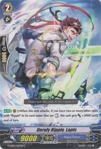 Unruly Ripple, Lapis (G-CB02/027EN) [Commander of the Incessant Waves] | Pegasus Games WI