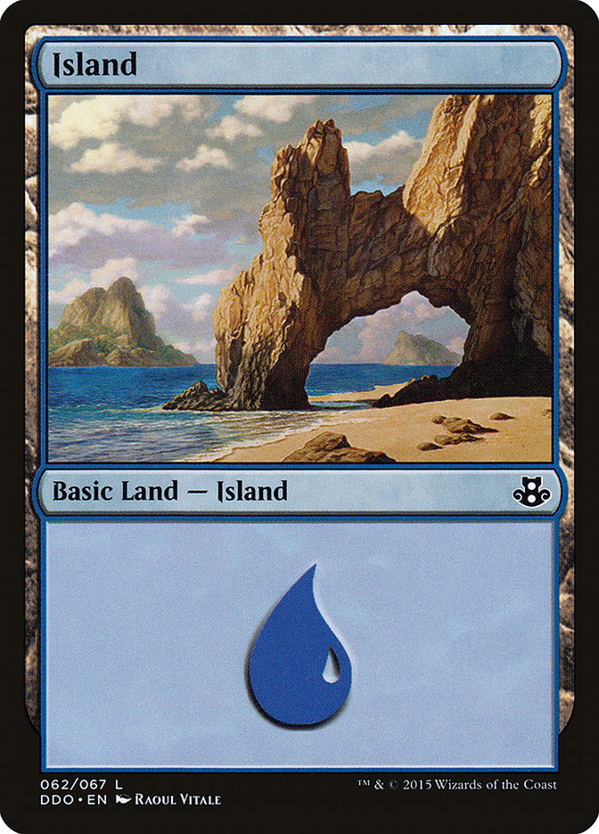 Island (62) [Duel Decks: Elspeth vs. Kiora] | Pegasus Games WI