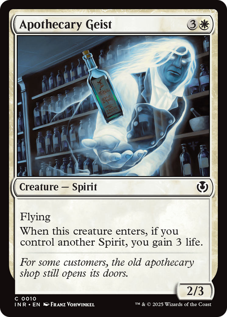 Apothecary Geist [Innistrad Remastered] | Pegasus Games WI