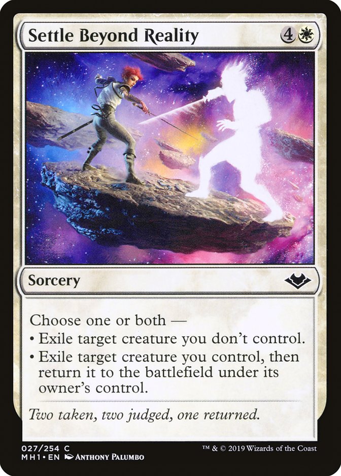 Settle Beyond Reality [Modern Horizons] | Pegasus Games WI