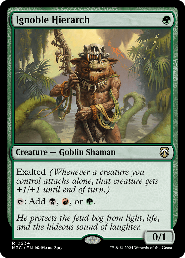 Ignoble Hierarch [Modern Horizons 3 Commander] | Pegasus Games WI