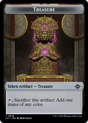 Treasure (0018) // Spirit Double-Sided Token [The Lost Caverns of Ixalan Tokens] | Pegasus Games WI