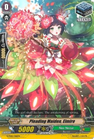 Pleading Maiden, Elmire (G-TD12/016EN) [Flower Princess of Abundant Blooming] | Pegasus Games WI