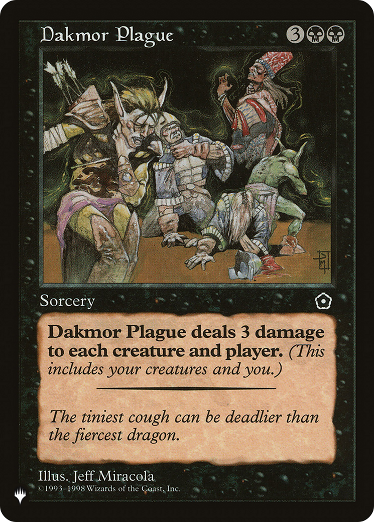 Dakmor Plague [The List Reprints] | Pegasus Games WI