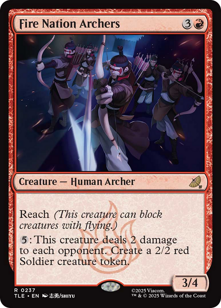 Fire Nation Archers [Avatar: The Last Airbender: Eternal-Legal] | Pegasus Games WI