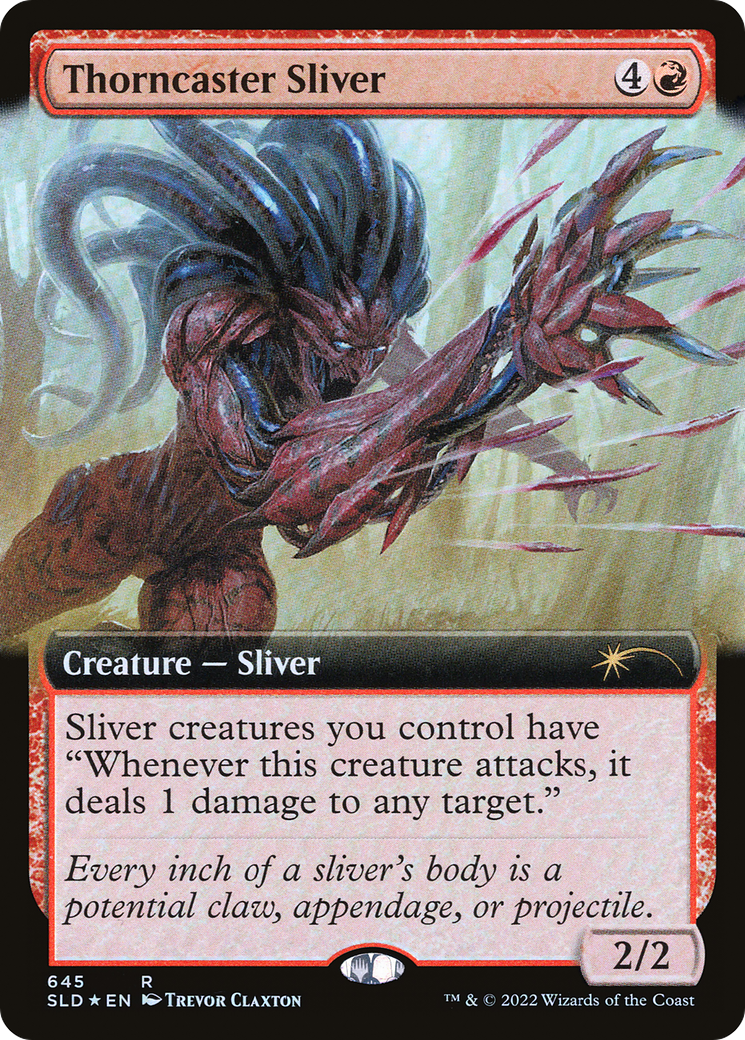 Thorncaster Sliver (Extended Art) [Secret Lair Drop Series] | Pegasus Games WI