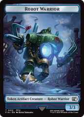 Emblem - Sephiroth, One-Winged Angel // Robot Warrior Double-Sided Token [FINAL FANTASY Tokens] | Pegasus Games WI