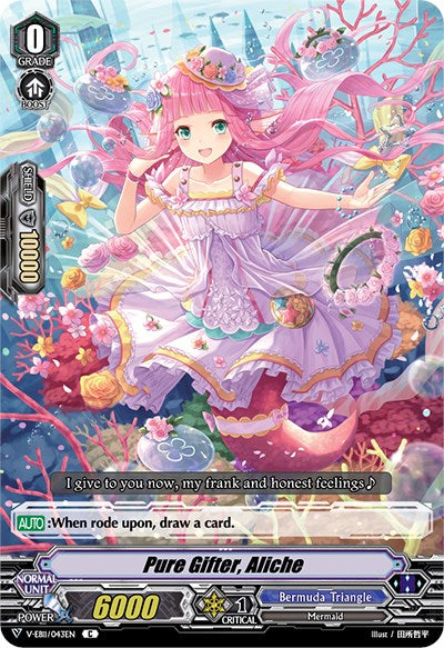 Pure Gifter, Aliche (V-EB11/043EN) [Crystal Melody] | Pegasus Games WI