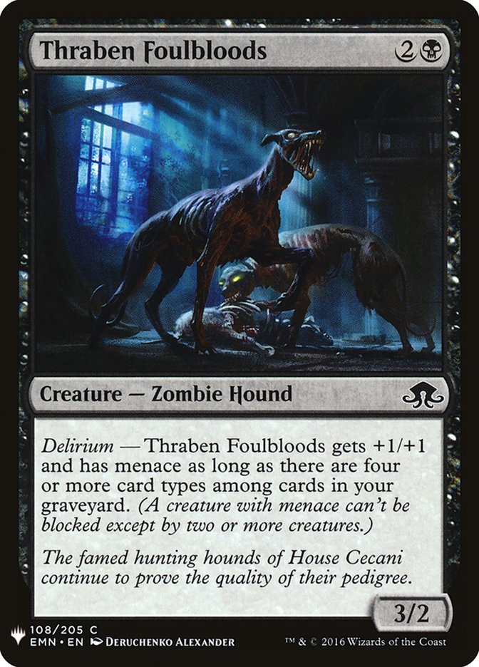Thraben Foulbloods [Mystery Booster] | Pegasus Games WI