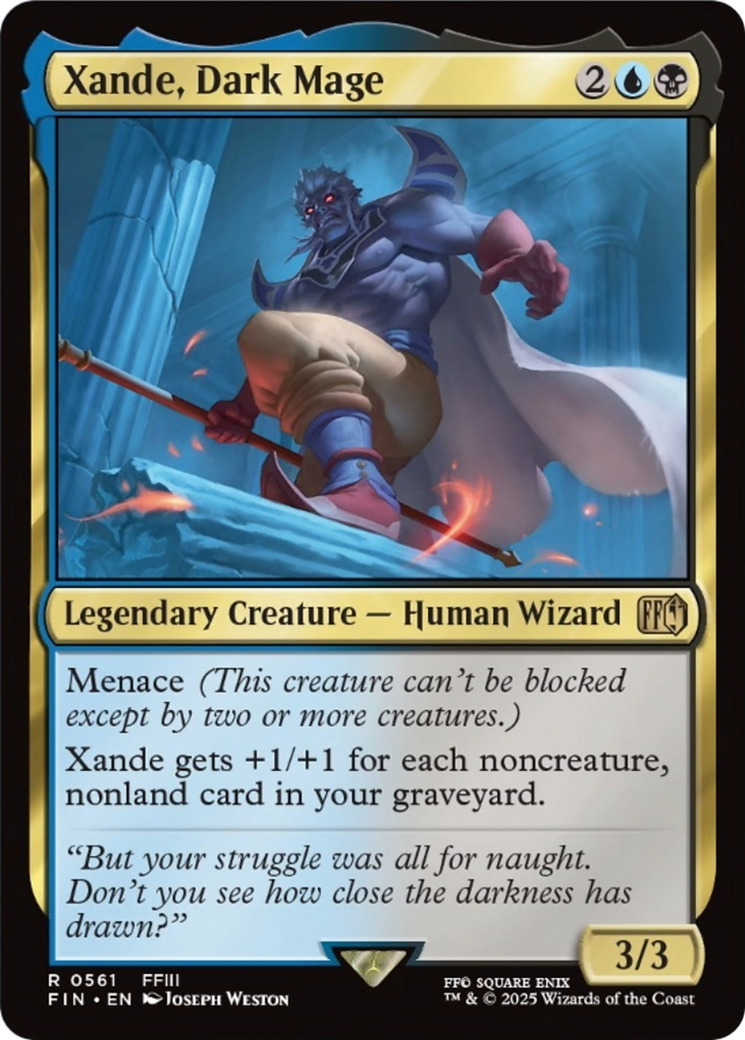 Xande, Dark Mage [FINAL FANTASY] | Pegasus Games WI