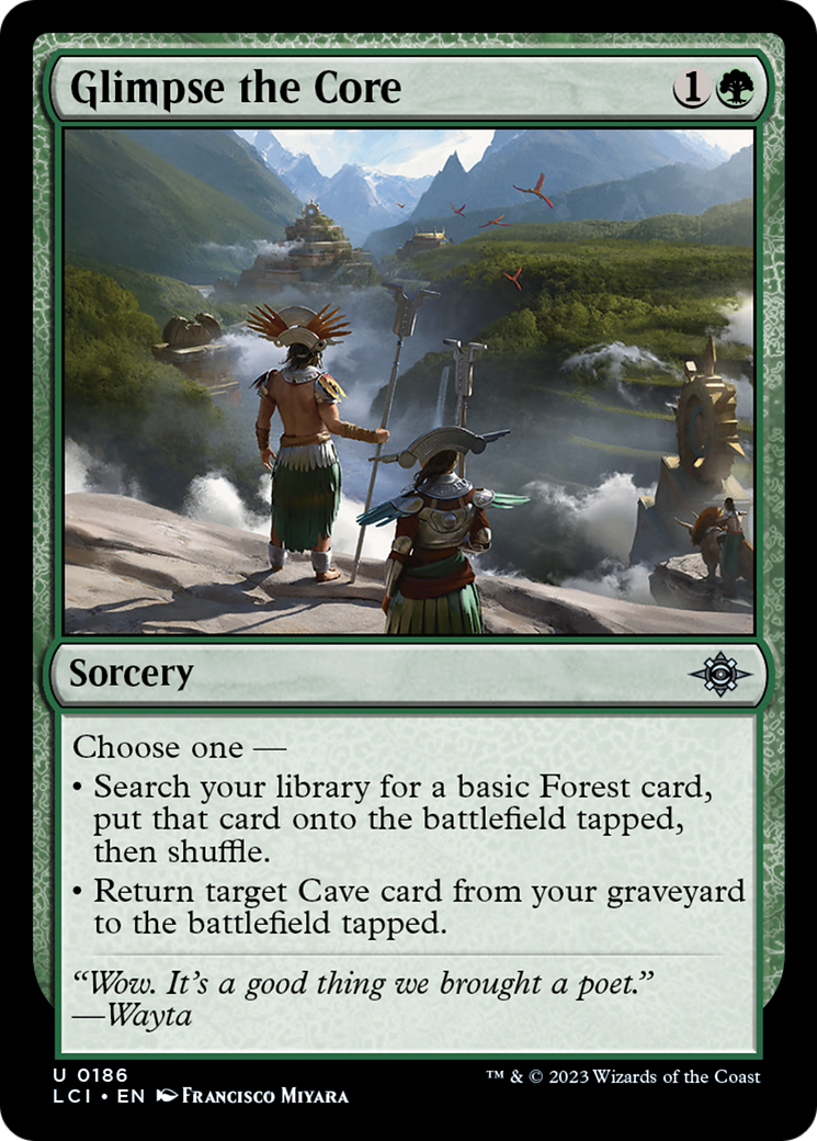 Glimpse the Core [The Lost Caverns of Ixalan] | Pegasus Games WI