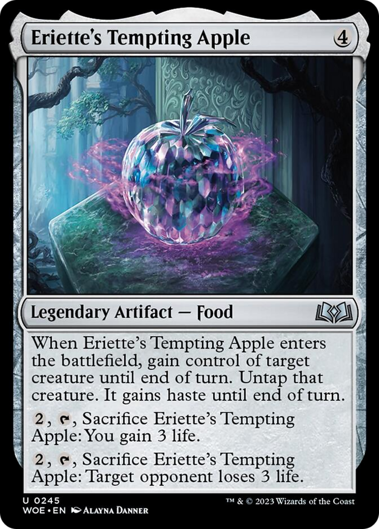 Eriette's Tempting Apple [Wilds of Eldraine] | Pegasus Games WI