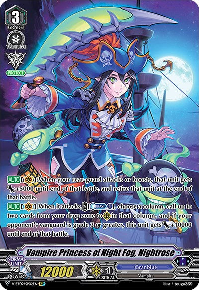 Vampire Princess of Night Fog, Nightrose (V-BT09/SP02EN) [Butterfly d'Moonlight] | Pegasus Games WI