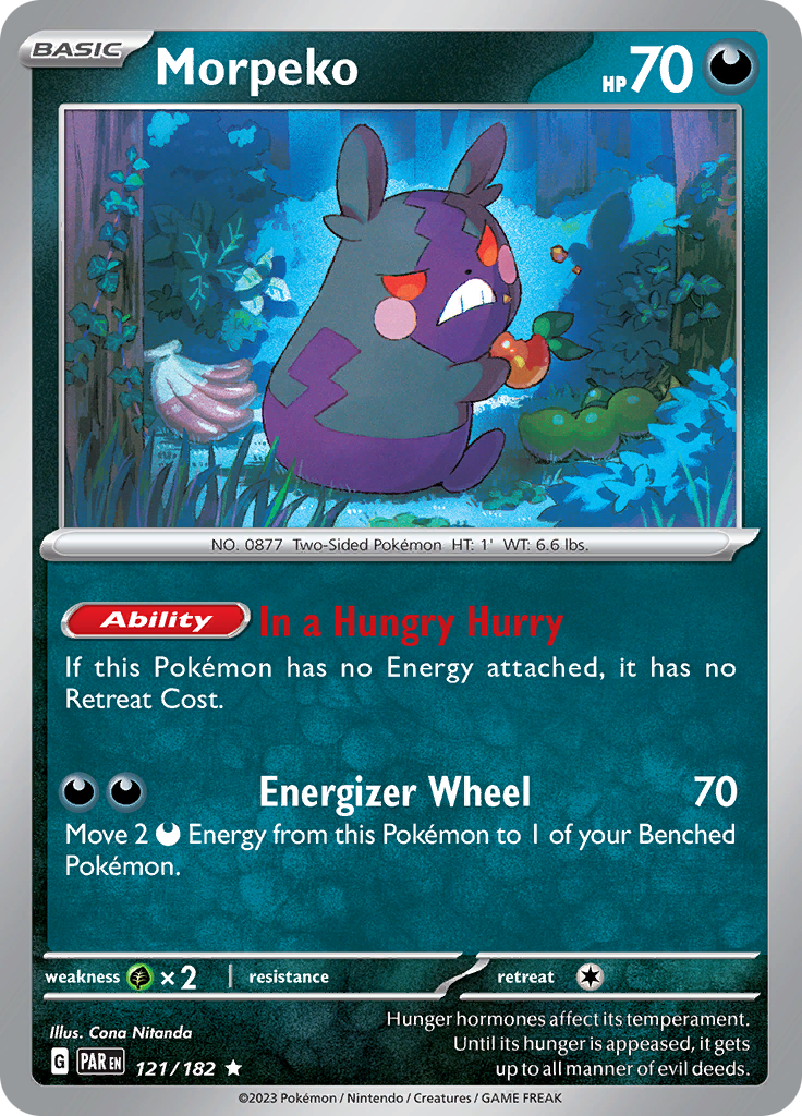 Morpeko (121/182) [Scarlet & Violet: Paradox Rift] | Pegasus Games WI