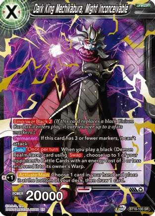 Dark King Mechikabura, Might Inconceivable (BT16-100) [Realm of the Gods] | Pegasus Games WI
