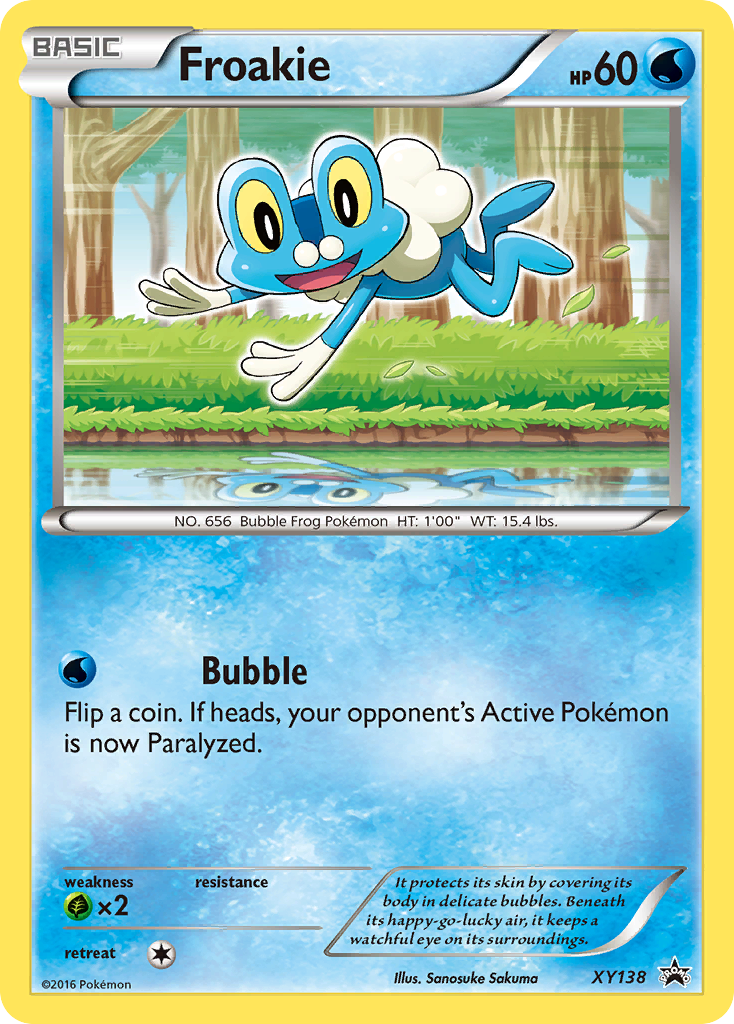 Froakie (XY138) [XY: Black Star Promos] | Pegasus Games WI