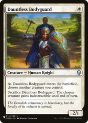 Dauntless Bodyguard [The List Reprints] | Pegasus Games WI