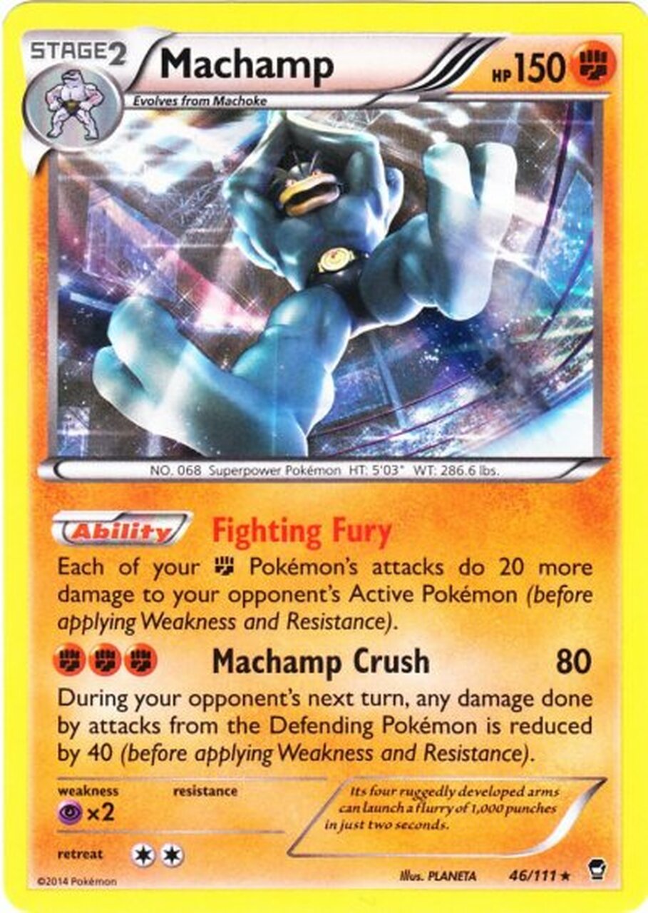 Machamp (46/111) [XY: Furious Fists] | Pegasus Games WI