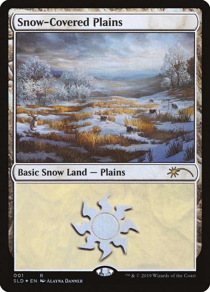 Snow-Covered Plains (001) [Secret Lair Drop Series] | Pegasus Games WI