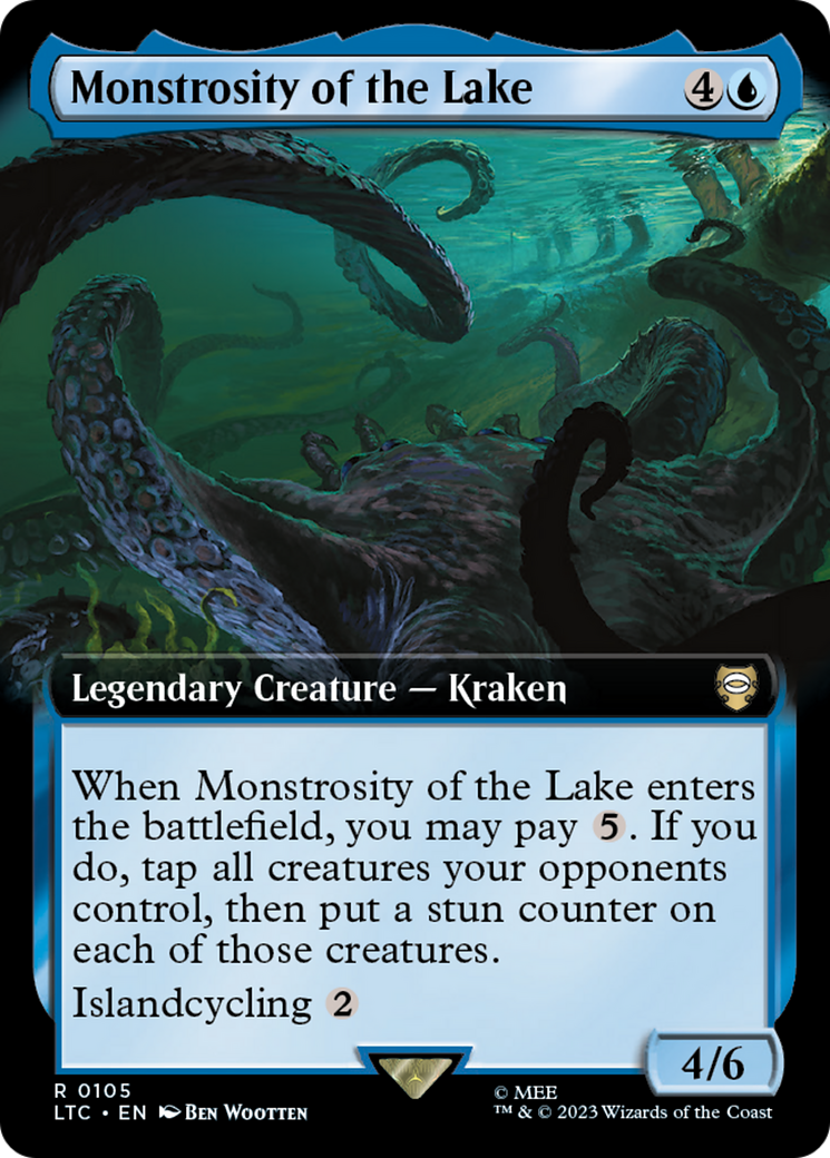 Monstrosity of the Lake (Extended Art) [The Lord of the Rings: Tales of Middle-Earth Commander] | Pegasus Games WI