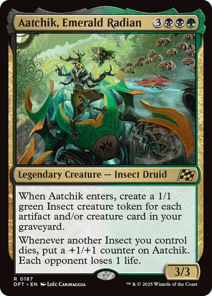 Aatchik, Emerald Radian [Aetherdrift] | Pegasus Games WI