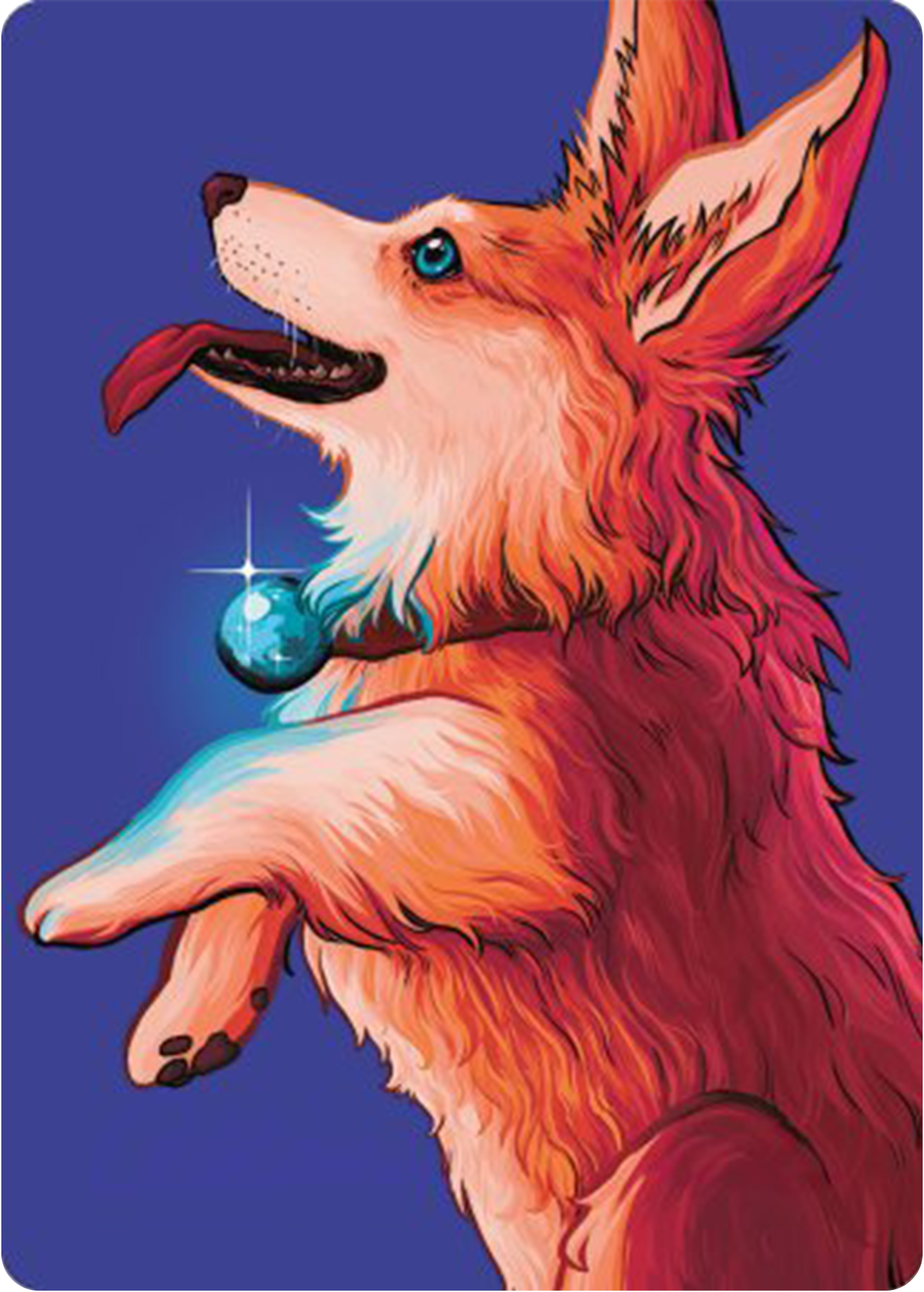 Phelia, Exuberant Shepherd Art Card [Modern Horizons 3 Art Series] | Pegasus Games WI