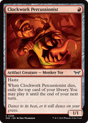 Clockwork Percussionist (0295) [Duskmourn: House of Horror] | Pegasus Games WI