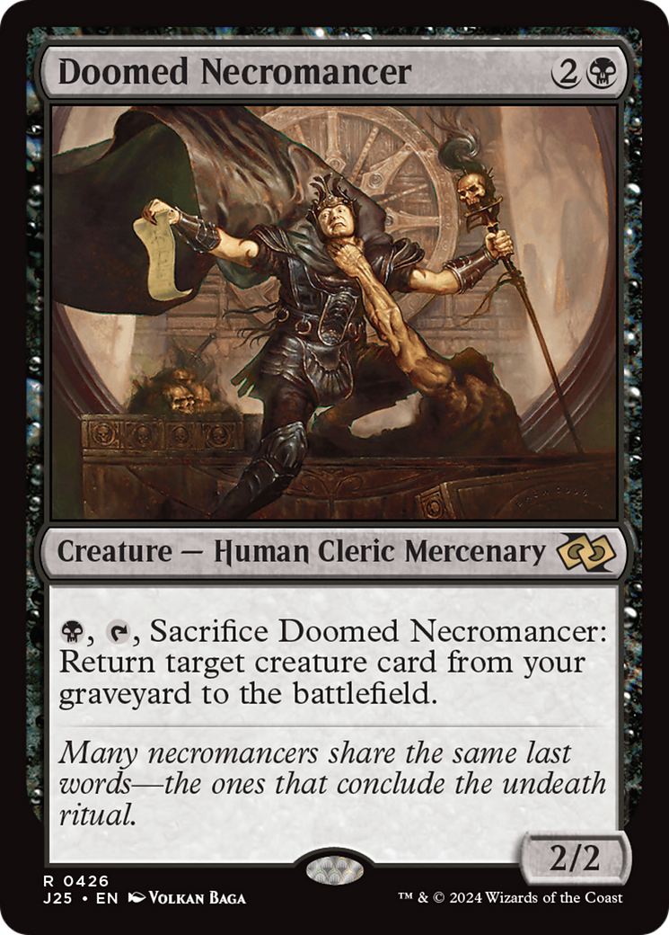 Doomed Necromancer [Foundations Jumpstart] | Pegasus Games WI