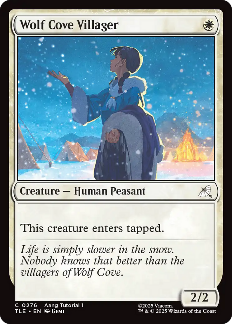 Wolf Cove Villager (0276) [Avatar: The Last Airbender: Eternal-Legal] | Pegasus Games WI