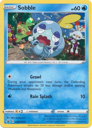 Sobble (SWSH073) [Sword & Shield: Black Star Promos] | Pegasus Games WI