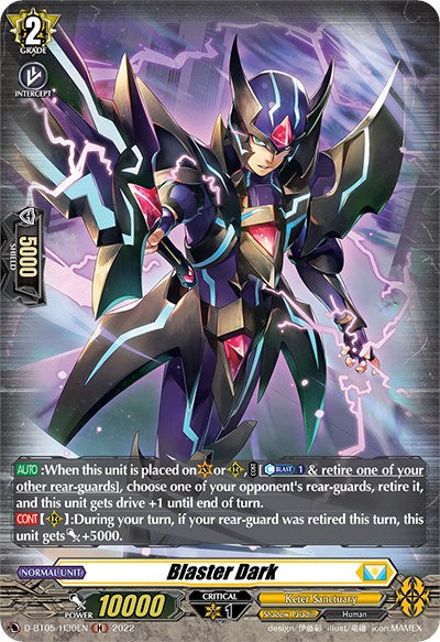 Blaster Dark (D-BT05/H30EN) [Triumphant Return of the Brave Heroes] | Pegasus Games WI