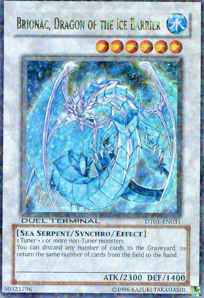 Brionac, Dragon of the Ice Barrier [DT01-EN031] Ultra Rare | Pegasus Games WI