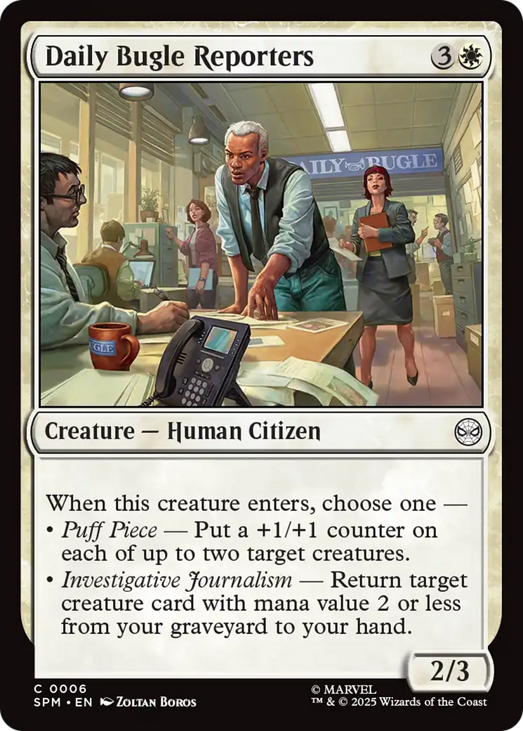Daily Bugle Reporters [Marvel's Spider-Man] | Pegasus Games WI