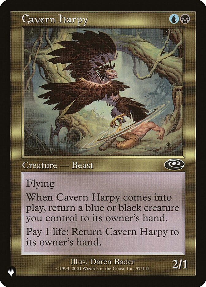 Cavern Harpy [The List] | Pegasus Games WI