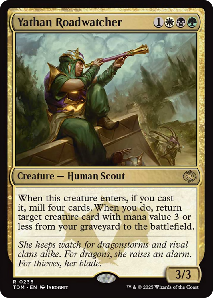 Yathan Roadwatcher [Tarkir: Dragonstorm] | Pegasus Games WI