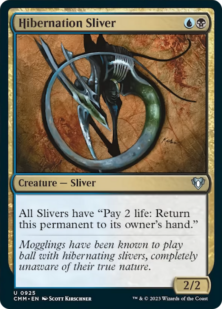 Hibernation Sliver [Commander Masters] | Pegasus Games WI