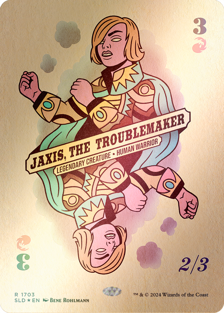 Jaxis, the Troublemaker (Rainbow Foil) [Secret Lair Drop Series] | Pegasus Games WI